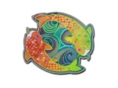 Sticker | Koï jumelles (holo)