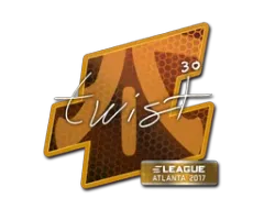 Klistermærke | twist | Atlanta 2017