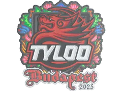 Sticker | TYLOO (Embroidered) | Budapest 2025