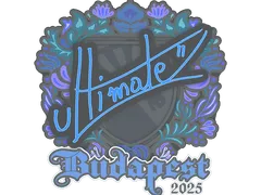 Sticker | ultimate | Budapest 2025