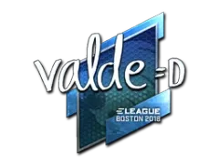 Pegatina | v4lde (reflectante) | Boston 2018