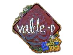 Aufkleber | v4lde (Glitzer) | Rio 2022