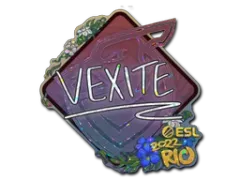 Autocolante | vexite (Glitter) | Rio 2022