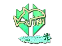 Klistermärke | VINI (Holo) | Antwerp 2022