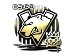 Aufkleber | Virtus.pro (Gold) | RMR 2020