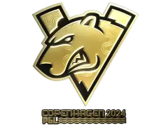 印花 | Virtus.pro（金色）| 2024年哥本哈根锦标赛