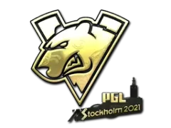 Abțibild | Virtus.Pro (Auriu) | Stockholm 2021