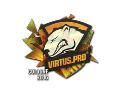 Pegatina | Virtus.Pro (holográfica) | Colonia 2016
