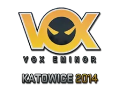 Klistermærke | Vox Eminor | Katowice 2014