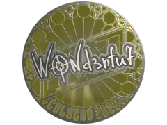 Sticker | w0nderful (Foil) | Cologne 2026