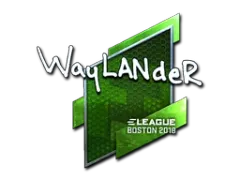 Sticker | wayLander (Glimmend) | Boston 2018