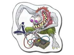 Aufkleber | Bombster (weiß)