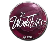 Klistermærke | WorldEdit | Katowice 2019