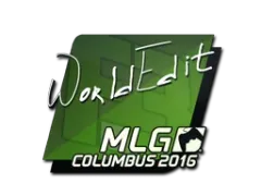 Naklejka | WorldEdit | MLG Columbus 2016