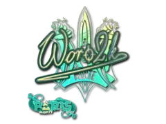 Sticker | Woro2k (Holo) | Paris 2023