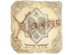 Sticker | Xant3r | Austin 2025