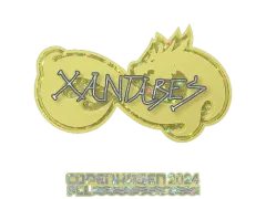 Sticker | XANTARES (scintillant) | Copenhague 2024