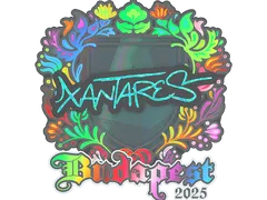 印花 | XANTARES（全息）| 2025年布达佩斯锦标赛