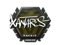Autocolante | XANTARES | Londres 2018