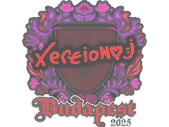 Sticker | xertioN | Budapest 2025