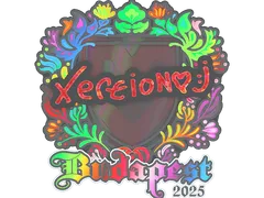 Sticker | xertioN (Holo) | Budapest 2025