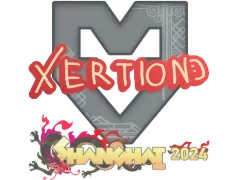 Klistermærke | xertioN | Shanghai 2024