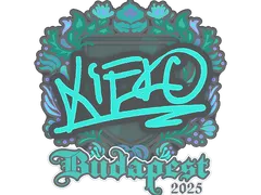 Sticker | xiELO | Budapest 2025