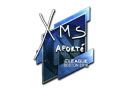 Наліпка | xms (лискуча) | Бостон 2018