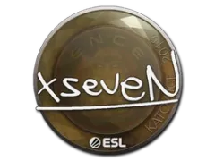 Klistermærke | xseveN | Katowice 2019