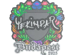Sticker | YEKINDAR (Embroidered) | Budapest 2025