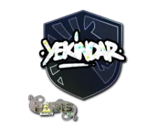 Klistermærke | YEKINDAR (Glitter) | Paris 2023