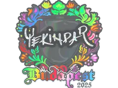 Sticker | YEKINDAR (Holo) | Budapest 2025