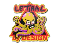 Autocolante | Yellow Lethal