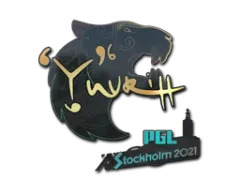 Klistermærke | yuurih (Holo) | Stockholm 2021