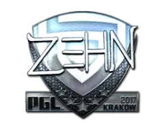 Klistermärke | zehN (Foil) | Krakow 2017