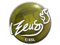 Naklejka | Zeus | Katowice 2019