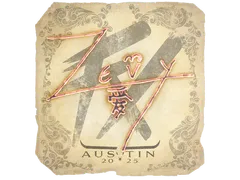 Pegatina | zevy | Austin 2025