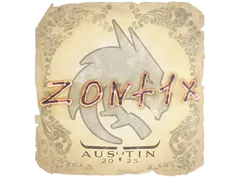 Klistermærke | zont1x | Austin 2025