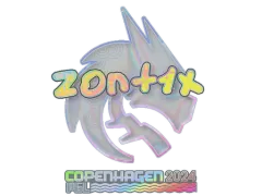 Naklejka | zont1x (holograficzna) | Kopenhaga 2024