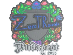 Sticker | ztr (Embroidered) | Budapest 2025