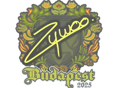 Sticker | ZywOo | Budapest 2025