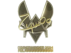 Aufkleber | ZywOo (Gold) | Kopenhagen 2024