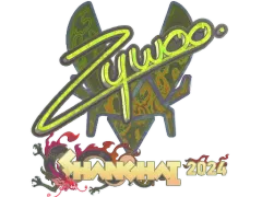Autocolante | ZywOo (Holo) | Shanghai 2024