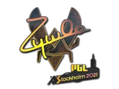 Klistermærke | ZywOo (Holo) | Stockholm 2021