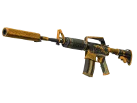 M4A1-S | Golden Coil (Battle-Scarred)