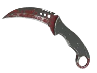 ★ StatTrak™ Talon Knife | Crimson Web (Battle-Scarred)
