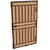 Pixel Wooden Door
