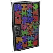 Puzzle Sheet Metal Door