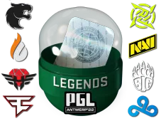 Antwerp 2022 Legends Sticker Capsule