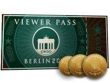 Przepustka widza StarLadder Berlin 2019 + 3 monety pamiątek